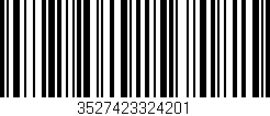 Código de barras (EAN, GTIN, SKU, ISBN): '3527423324201'