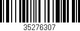 Código de barras (EAN, GTIN, SKU, ISBN): '35276307'