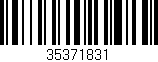 Código de barras (EAN, GTIN, SKU, ISBN): '35371831'