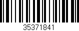 Código de barras (EAN, GTIN, SKU, ISBN): '35371841'