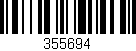 Código de barras (EAN, GTIN, SKU, ISBN): '355694'