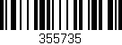 Código de barras (EAN, GTIN, SKU, ISBN): '355735'