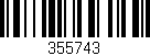 Código de barras (EAN, GTIN, SKU, ISBN): '355743'