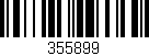 Código de barras (EAN, GTIN, SKU, ISBN): '355899'