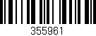 Código de barras (EAN, GTIN, SKU, ISBN): '355961'