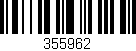 Código de barras (EAN, GTIN, SKU, ISBN): '355962'