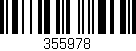 Código de barras (EAN, GTIN, SKU, ISBN): '355978'
