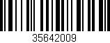 Código de barras (EAN, GTIN, SKU, ISBN): '35642009'