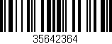Código de barras (EAN, GTIN, SKU, ISBN): '35642364'