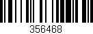 Código de barras (EAN, GTIN, SKU, ISBN): '356468'