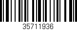 Código de barras (EAN, GTIN, SKU, ISBN): '35711936'