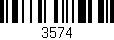 Código de barras (EAN, GTIN, SKU, ISBN): '3574'