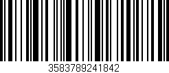 Código de barras (EAN, GTIN, SKU, ISBN): '3583789241842'