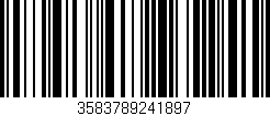 Código de barras (EAN, GTIN, SKU, ISBN): '3583789241897'