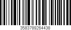 Código de barras (EAN, GTIN, SKU, ISBN): '3583789264438'