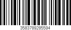 Código de barras (EAN, GTIN, SKU, ISBN): '3583789285594'