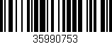 Código de barras (EAN, GTIN, SKU, ISBN): '35990753'
