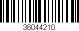 Código de barras (EAN, GTIN, SKU, ISBN): '36044210'