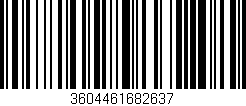 Código de barras (EAN, GTIN, SKU, ISBN): '3604461682637'