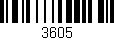 Código de barras (EAN, GTIN, SKU, ISBN): '3605'