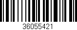 Código de barras (EAN, GTIN, SKU, ISBN): '36055421'