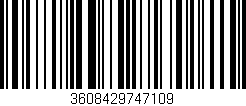 Código de barras (EAN, GTIN, SKU, ISBN): '3608429747109'