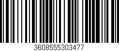 Código de barras (EAN, GTIN, SKU, ISBN): '3608555303477'