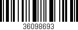 Código de barras (EAN, GTIN, SKU, ISBN): '36098693'