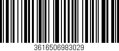 Código de barras (EAN, GTIN, SKU, ISBN): '3616506983029'