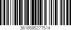 Código de barras (EAN, GTIN, SKU, ISBN): '3616585277514'