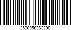 Código de barras (EAN, GTIN, SKU, ISBN): '3620050963208'