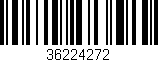 Código de barras (EAN, GTIN, SKU, ISBN): '36224272'
