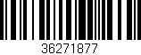 Código de barras (EAN, GTIN, SKU, ISBN): '36271877'