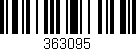 Código de barras (EAN, GTIN, SKU, ISBN): '363095'