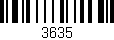 Código de barras (EAN, GTIN, SKU, ISBN): '3635'