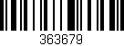 Código de barras (EAN, GTIN, SKU, ISBN): '363679'
