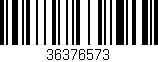 Código de barras (EAN, GTIN, SKU, ISBN): '36376573'