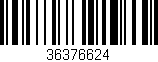 Código de barras (EAN, GTIN, SKU, ISBN): '36376624'