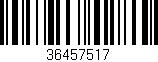 Código de barras (EAN, GTIN, SKU, ISBN): '36457517'
