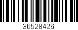 Código de barras (EAN, GTIN, SKU, ISBN): '36528426'