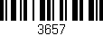 Código de barras (EAN, GTIN, SKU, ISBN): '3657'