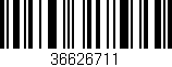 Código de barras (EAN, GTIN, SKU, ISBN): '36626711'