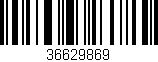 Código de barras (EAN, GTIN, SKU, ISBN): '36629869'