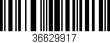 Código de barras (EAN, GTIN, SKU, ISBN): '36629917'