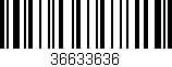 Código de barras (EAN, GTIN, SKU, ISBN): '36633636'