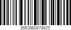 Código de barras (EAN, GTIN, SKU, ISBN): '3663960879825'