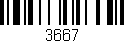 Código de barras (EAN, GTIN, SKU, ISBN): '3667'