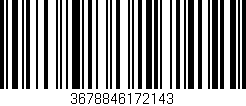 Código de barras (EAN, GTIN, SKU, ISBN): '3678846172143'