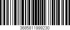 Código de barras (EAN, GTIN, SKU, ISBN): '3685811999230'