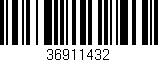 Código de barras (EAN, GTIN, SKU, ISBN): '36911432'